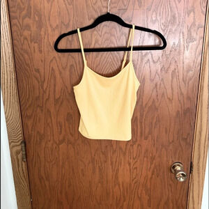 American Eagle Cropped Ribbed Tank